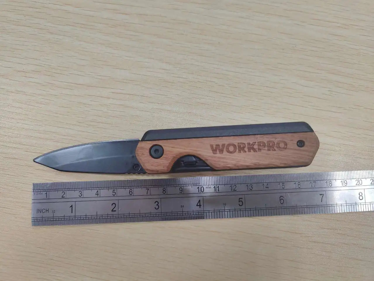 WORKPRO Multifunction Folding Knife – Portable Pocket Utility Knife for Electricians, 10 Blades, Paper Cutter & DIY Hand Tools
