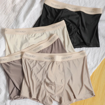 Men's Ice Silk Graphene Boxer Shorts – Ultra-Thin, Breathable, Comfortable Trunks Underwear