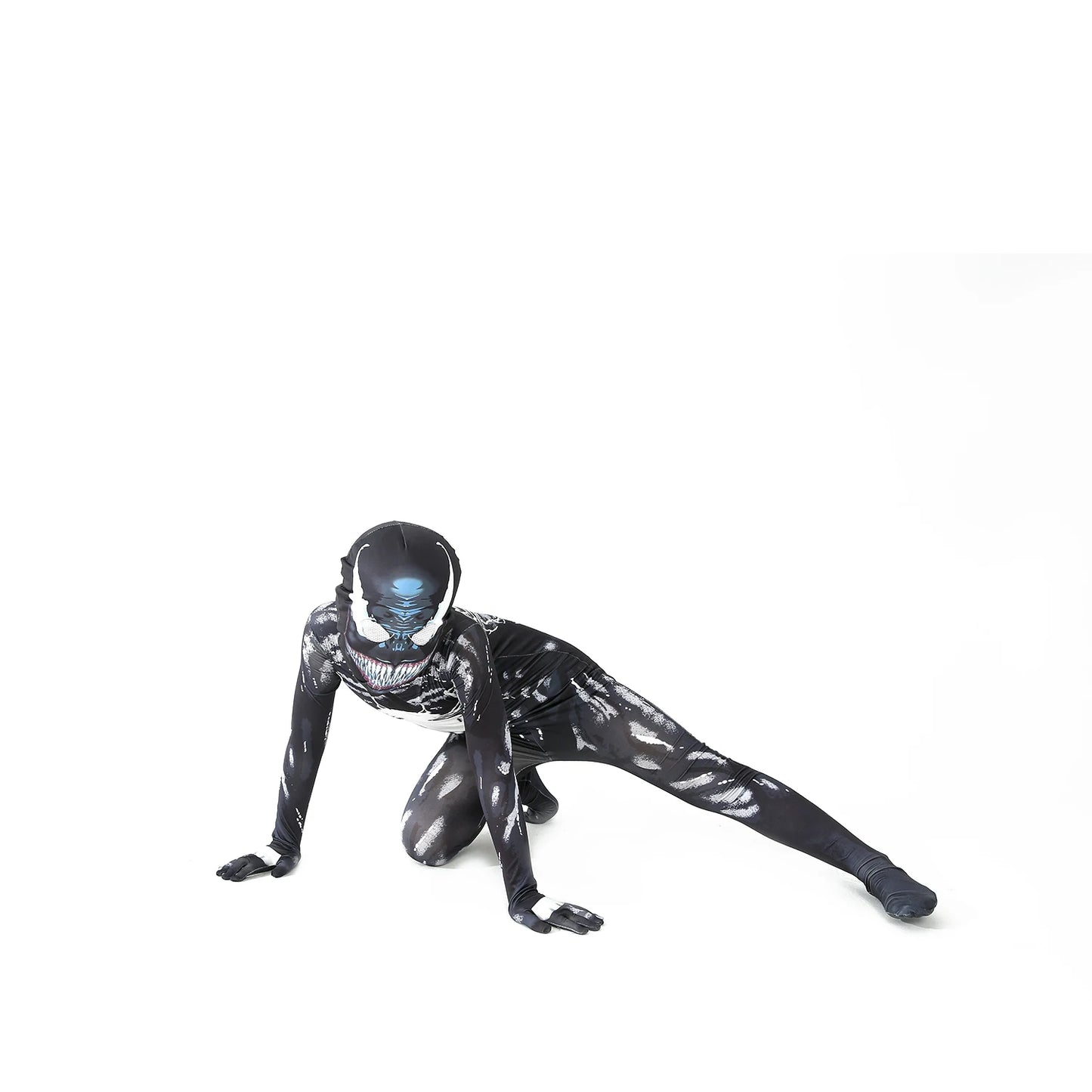 Venom Cosplay Costume – Superhero Halloween Jumpsuit Suit Symbiote Spider-Man Outfit