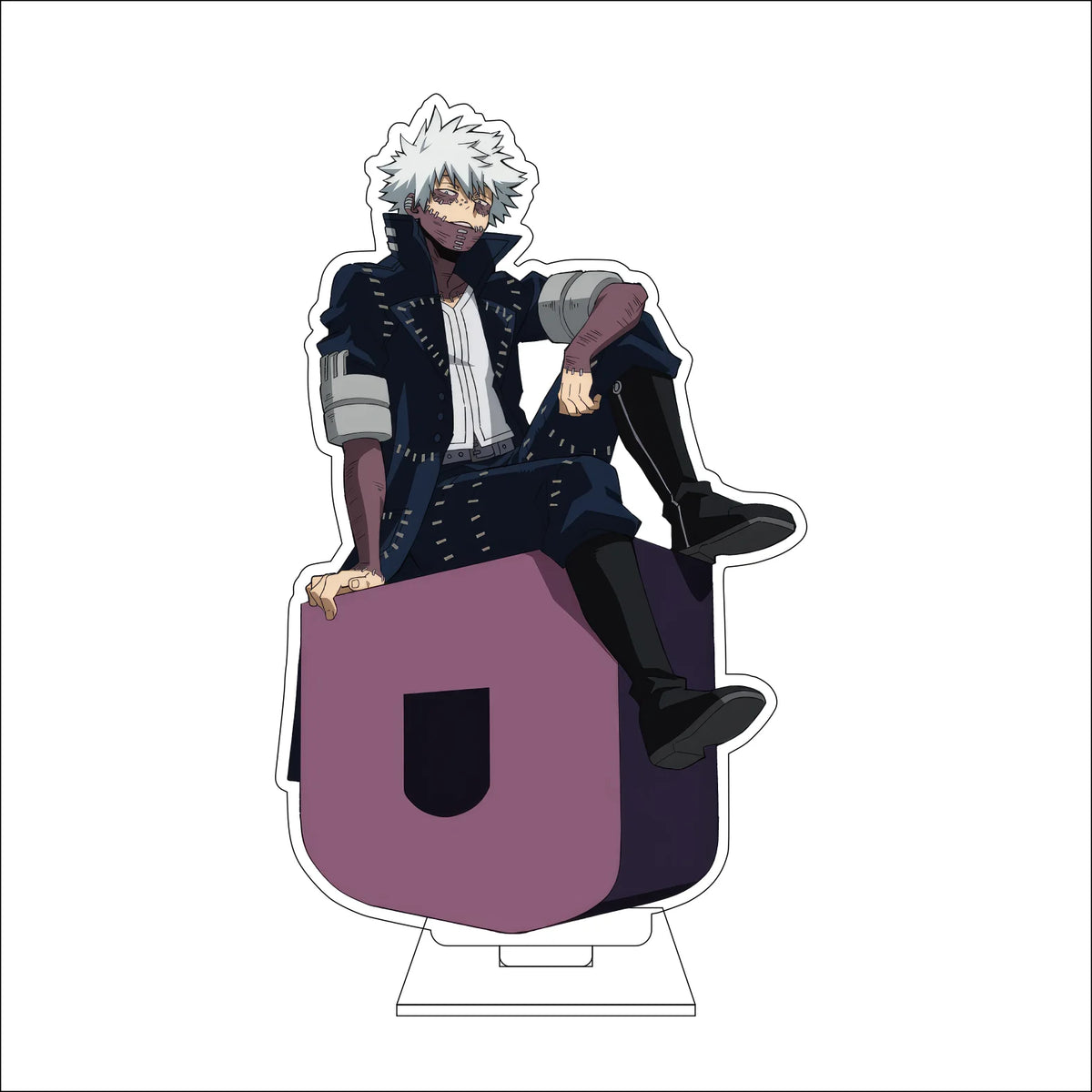 My Hero Academia 16cm Acrylic Figure Stand - Ochaco Uraraka, Shoto Todoroki, and Izuku Midoriya Anime Collectible Decor Gift