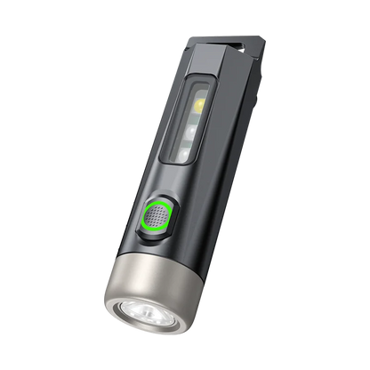 Philips SFL1121 Mini LED Flashlight - Rechargeable EDC Keychain Light for Camping, Hiking, and Everyday Use