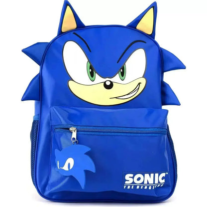 2Pcs Blue Backpack Set — Large & Small School Bags Student Laptop Bag Black Shadow Amy Rose Cosplay Gift