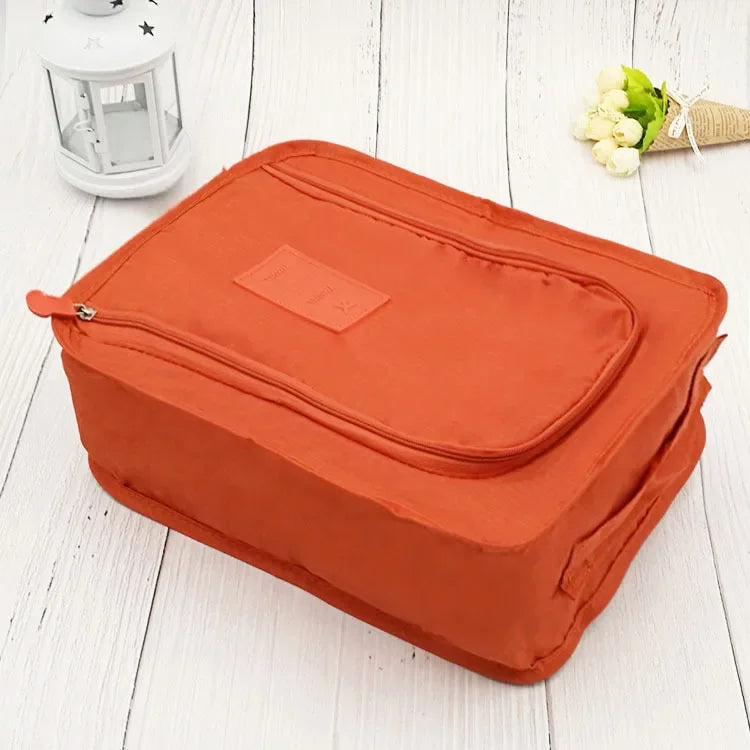 Multifunctional Waterproof Travel Bag – Portable Nylon Organizer for Shoes, Clothing, and Storage Pouch
