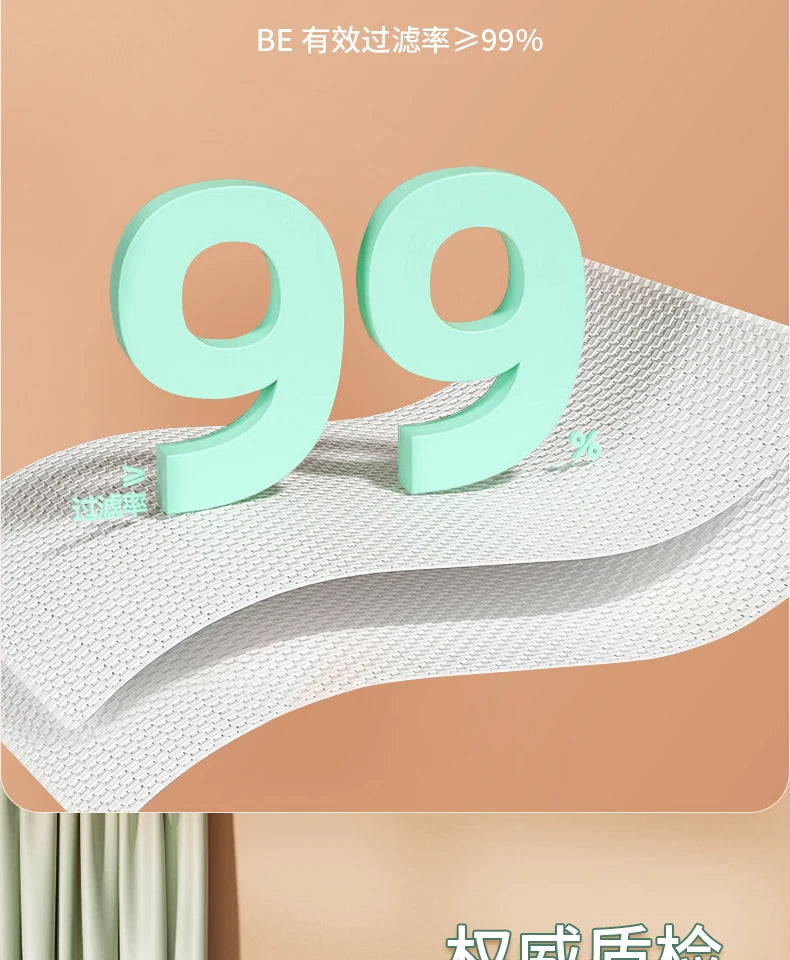 Morandi Colored KN95 Face Masks – 3D Fish & Willow Leaf Shape, 4-Layer Protective Mask for Men & Women