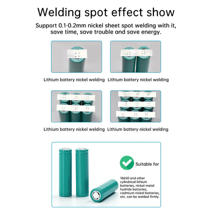 12V Spot Welder for 18650 Lithium Batteries – Portable PCB Circuit Board Soldering Machine DIY Kit