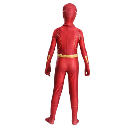 Flash Superhero Bodysuit Costume — Adult & Kids Cosplay for Halloween, Christmas & Parties