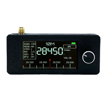 SI4732 Portable All-Band Radio – 0.5-108MHz AM/FM/LSB/USB, 1.9" IPS Screen, Mini HF SW MW VHF Radio Receiver
