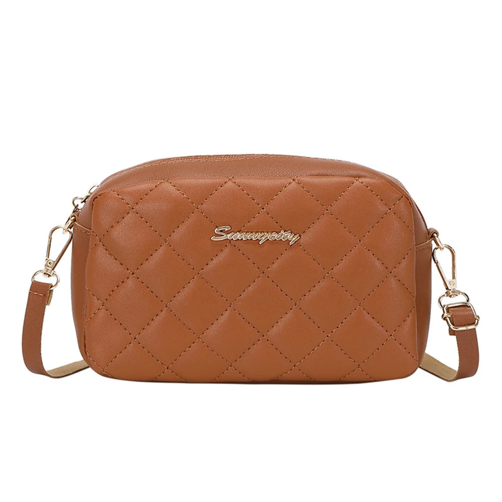 2024 Tassel Small Messenger Bag for Women - Trendy Embroidery Camera Shoulder Bag with Chain Crossbody Style