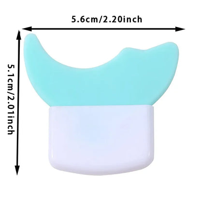 Multi-Functional Eyeliner Stencil - Wing Tips & Lipstick Aid, Reusable Silicone Makeup Tools