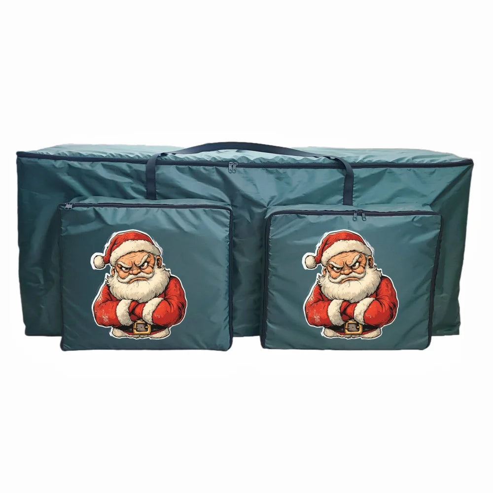 Christmas Tree Storage Bag – Heavy Duty Oxford Fabric Waterproof Dustproof Zippered Container