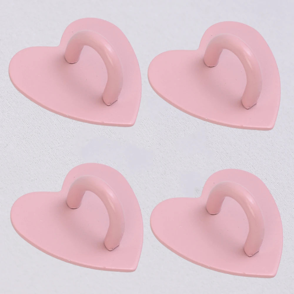 Kawaii Metal Heart Phone Charm — Adhesive Holder, Finger Ring Stand, Case Hook & Buckle Accessory with String