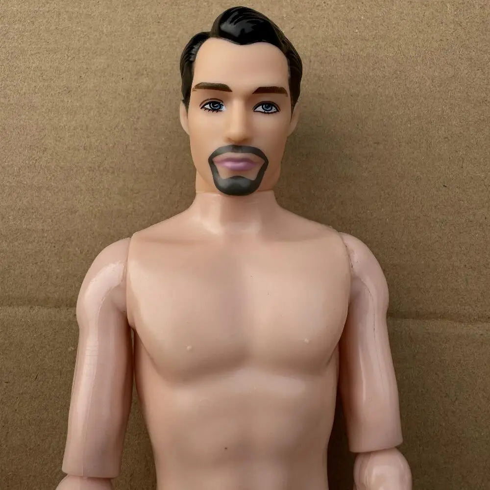 1/6 Boys Doll – 30cm Movable Joint Male Figure, Solid DIY Toy for Kids Birthday Gifts