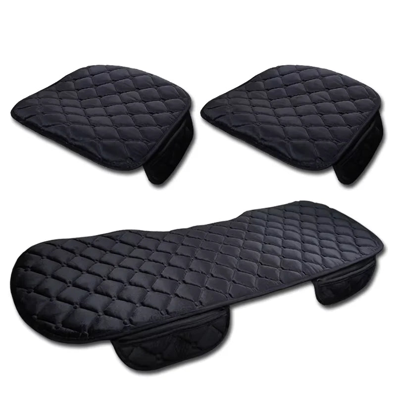 SEAMETAL Plush Anti-Slip Car Seat Cover Cushion – Soft Universal Auto Seat Protector Pad for Sedan, SUV & Pickup Truck Interior Accessories