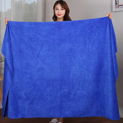 Extra Large Microfiber Bath Towel – Super Absorbent, Quick-Drying Soft Towel for Hotel, Spa, Sauna & Sports