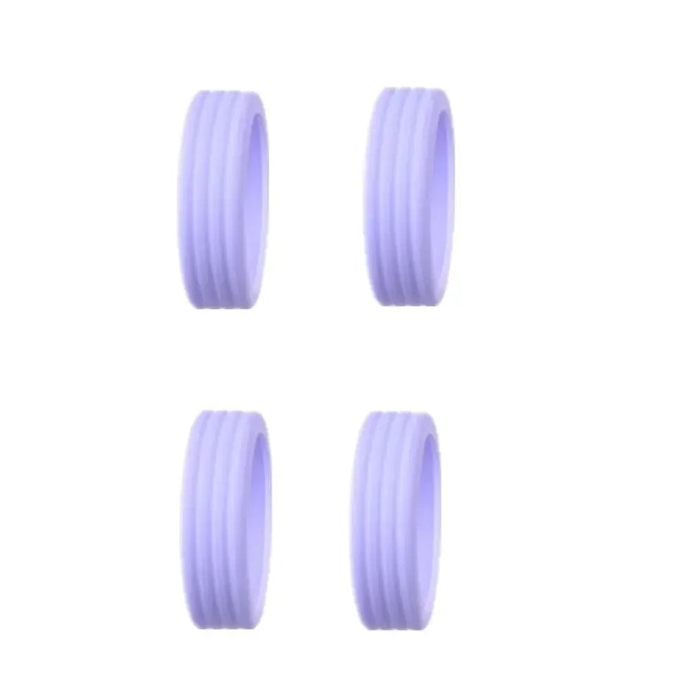 4/8PCS Travel Luggage Wheel Protectors — Noise-Reducing Caster Covers for Suitcase Trolley Boxes