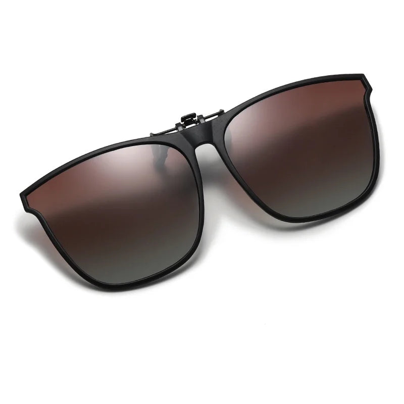 Polarized Clip-On Myopia Glasses – Night Vision Driving Goggles UV Resistant Outdoor Sunglasses