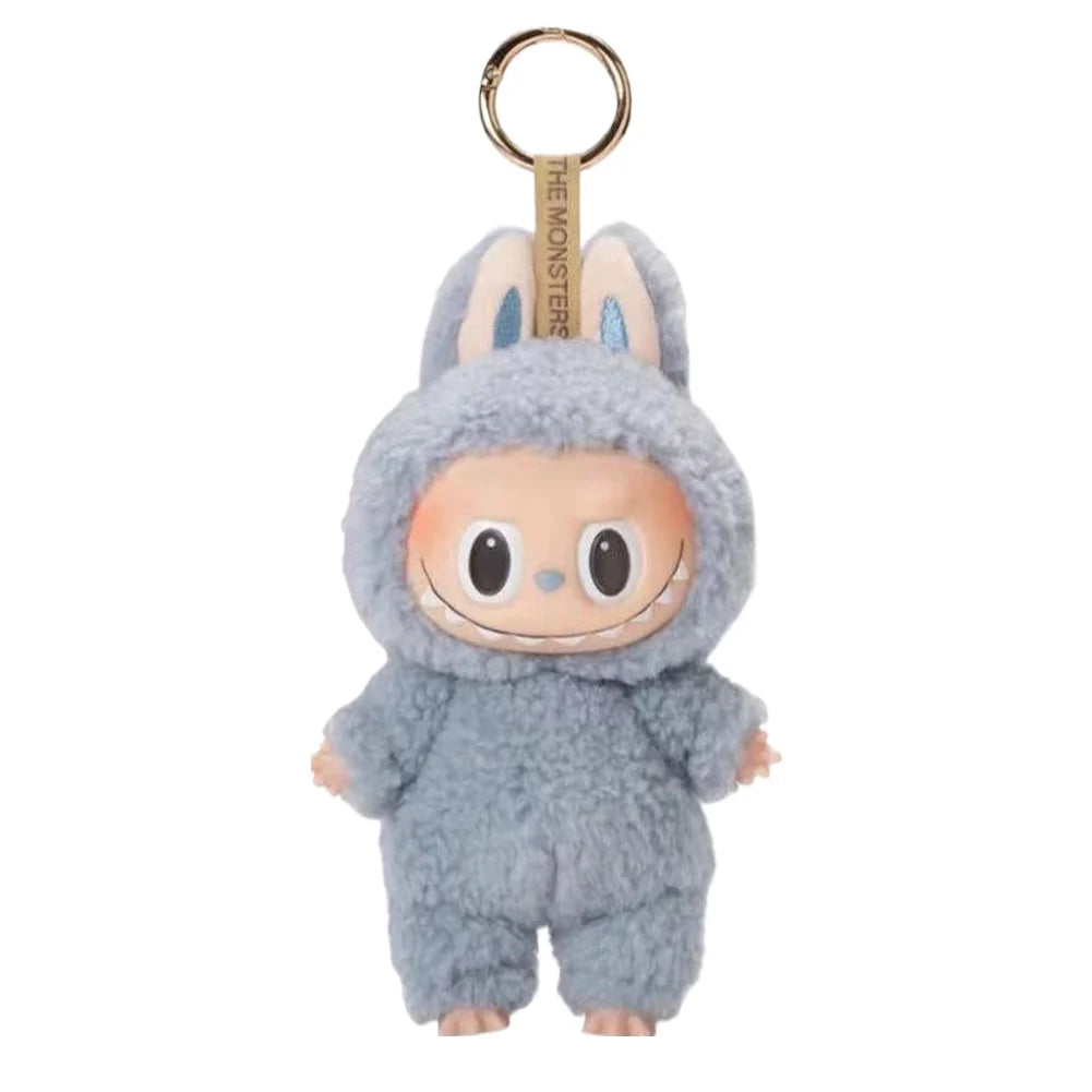 Labubu Anime Plush Doll Figure – Sweetheart Vinyl Pendant, Kawaii Backpack Decoration, Kids Christmas Gift