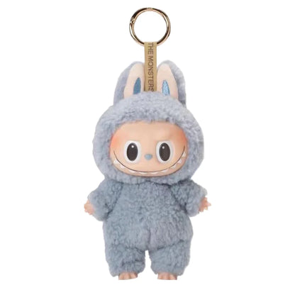 Labubu Anime Plush Doll Figure – Sweetheart Vinyl Pendant, Kawaii Backpack Decoration, Kids Christmas Gift