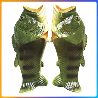 Funny Fish Slippers - Unisex Family Summer Beach Sandals