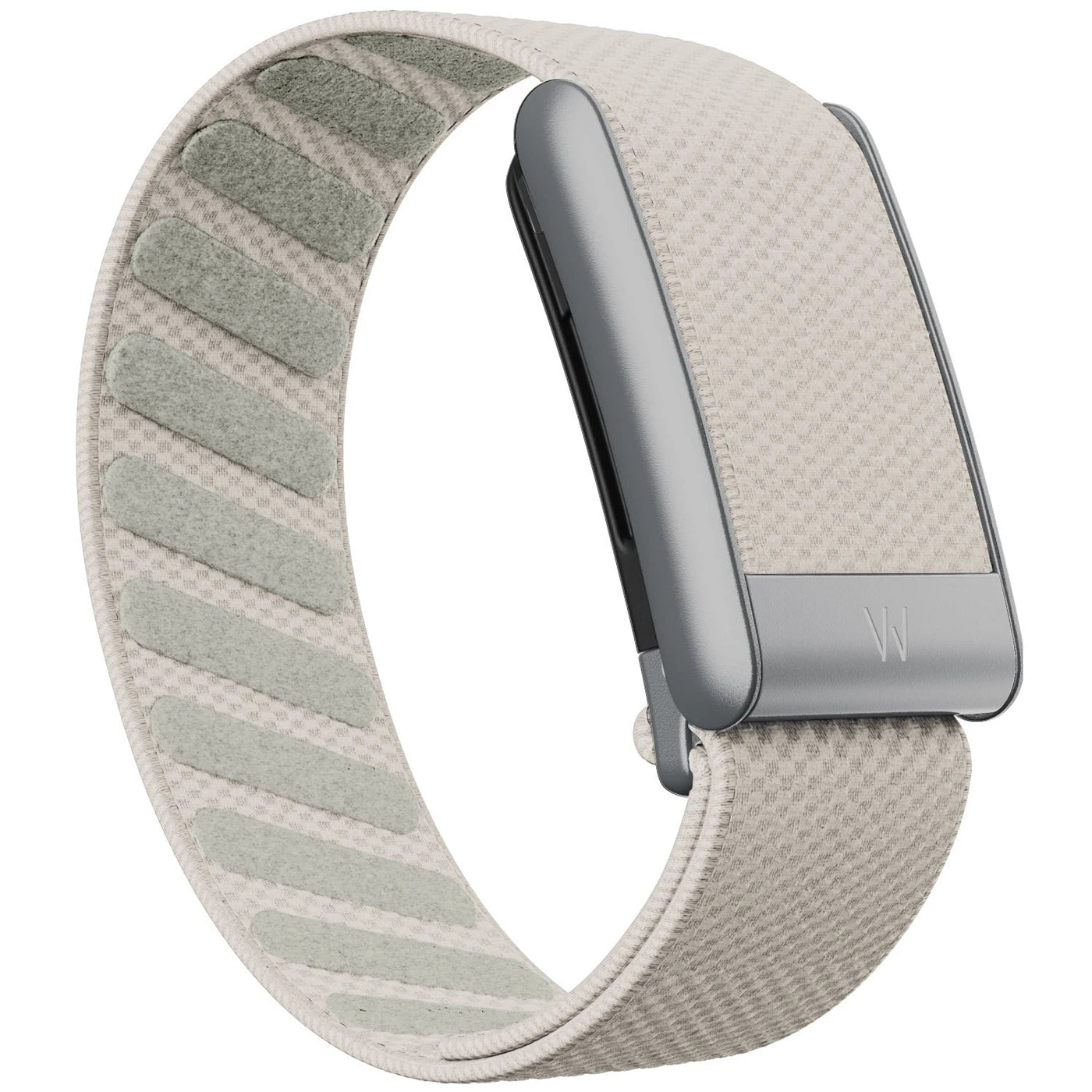 Whoop 5.0 Compatible Nylon Wristband - Black, Silver & Gold Woven Elastic Sports Replacement Strap