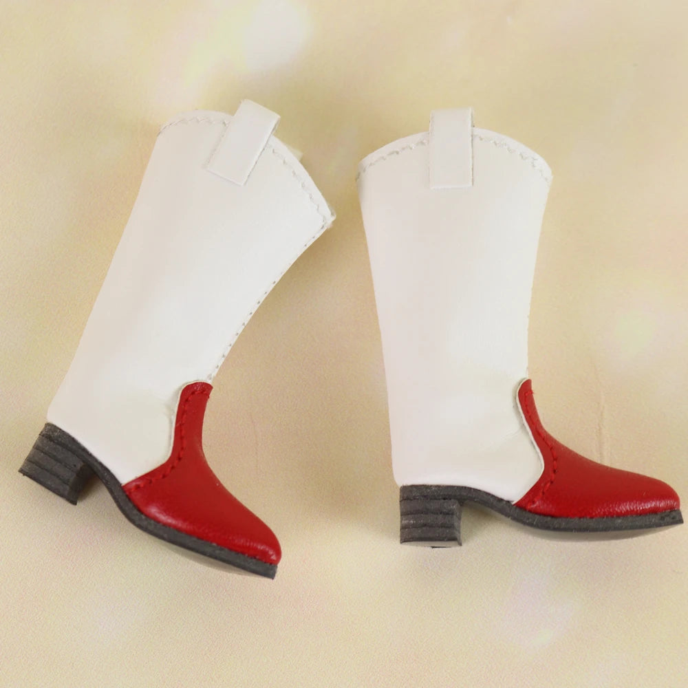 1/6 Scale Blythe Doll Cowboy Boots – Cool Shoes for 30cm Anime Girl BJD