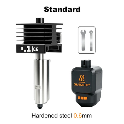 Bambu Lab P2S X2D Hotend Kit - High Quality Standard Flow Removable Nozzle 3D Printer Upgrade