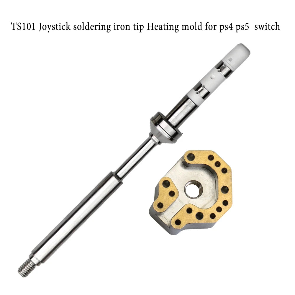 Joystick Soldering Iron Tip Heating Mold - T12/C245/TS100/936 Tool for PS4, PS5 & Switch Controller Repair