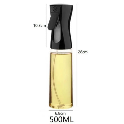 Olive Oil Spray Bottle – Reusable Food-Grade Oil & Vinegar Dispenser for Cooking and Kitchen Use