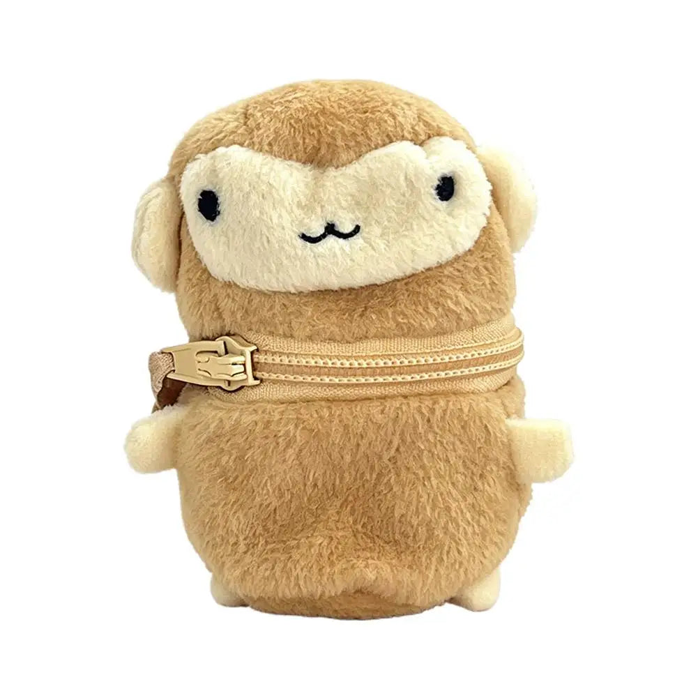 Kawaii Mini Coin Purse - Cute Rabbit & Bear Earphone Storage Keychain Bag Charm