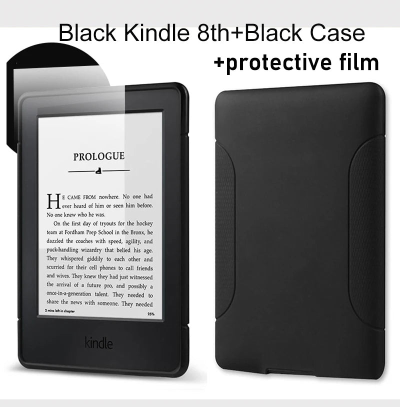 6" Original Kindle 8th Gen E-Book Reader, E-Ink Touch Screen, Without Backlight, Supports Multiple Languages, Perfect Gift