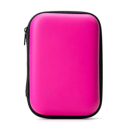 5.5-inch Portable EVA Game Console Storage Bag – Multi-Color Protective Case for GB300, FC, RG35XX Handhelds