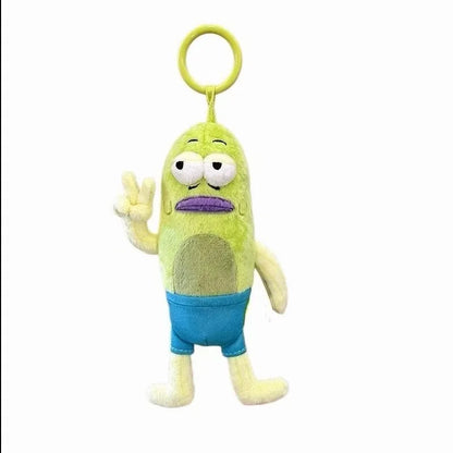SpongeBob SquarePants Plush Keychains - Bikini Bottom Character Bag Charms, Cute Cartoon Pendants & Collectible Gifts