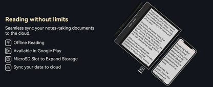 Bigme B751C 7-Inch Color E-Ink eBook Reader – Electronic Paper Tablet for Reading eBooks