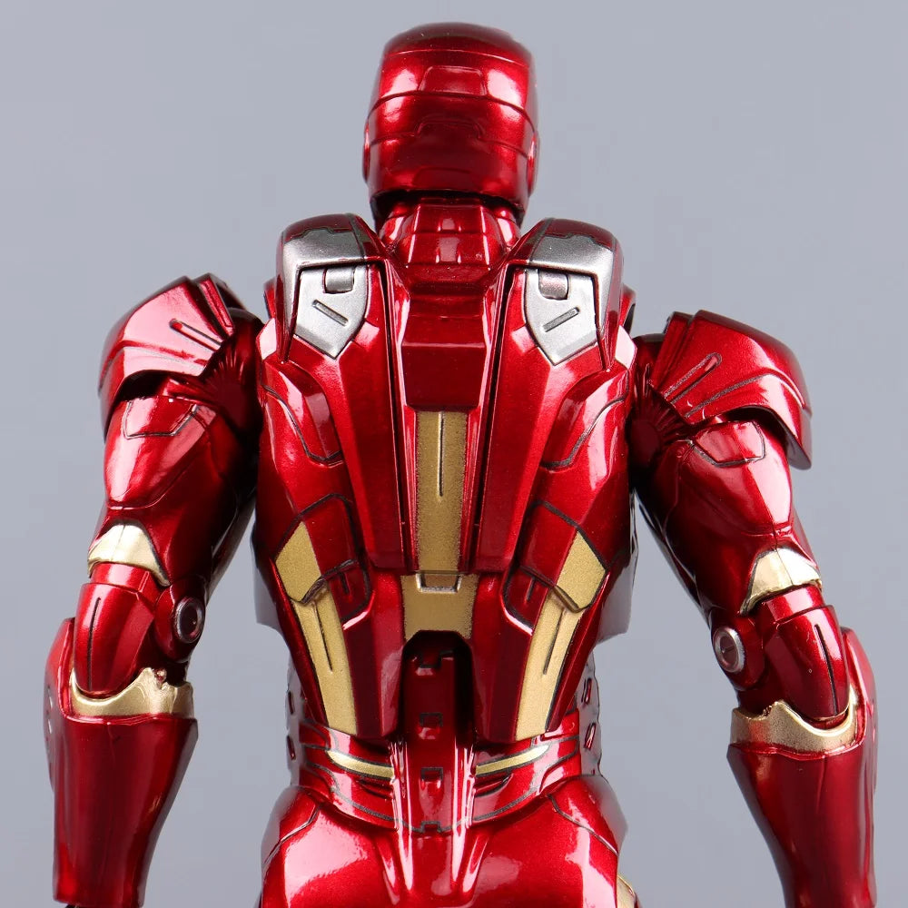 ZD Toys 7" Iron Man Action Figures – Joint Movable MK1 to MK50 Movie Collectible Dolls