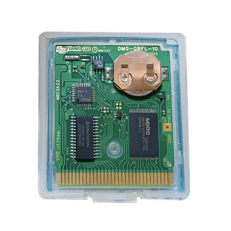 GB/GBC RTC Flashcart - Real-Time Clock Flash Cartridge for GBxCart Burner