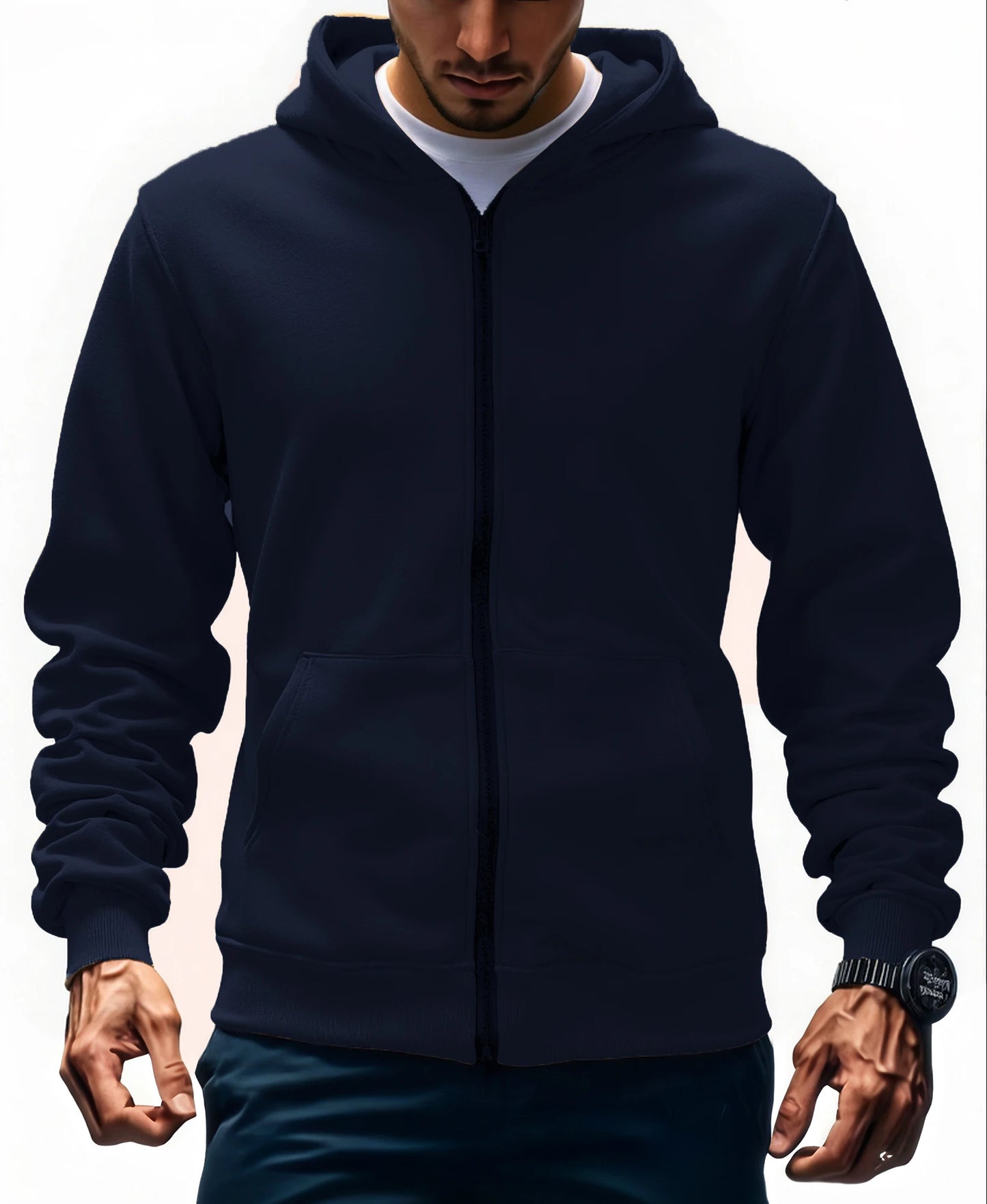 Autumn/Winter Loose Cotton Hoodie – Unisex Casual American Fashion Backpack Style