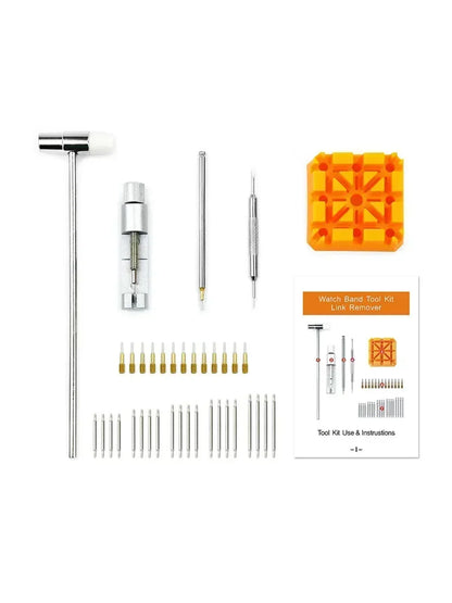 Watch Repair Tool Kit – Link Band Pin Remover & Adjuster for Professional Watchmaking