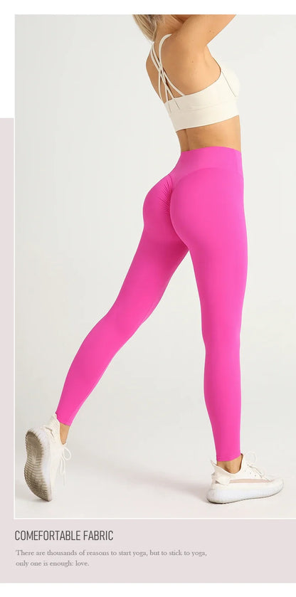 High Waist Women’s Yoga Leggings – Breathable Fitness Pants for Running, Cycling, Summer Gym & Workout