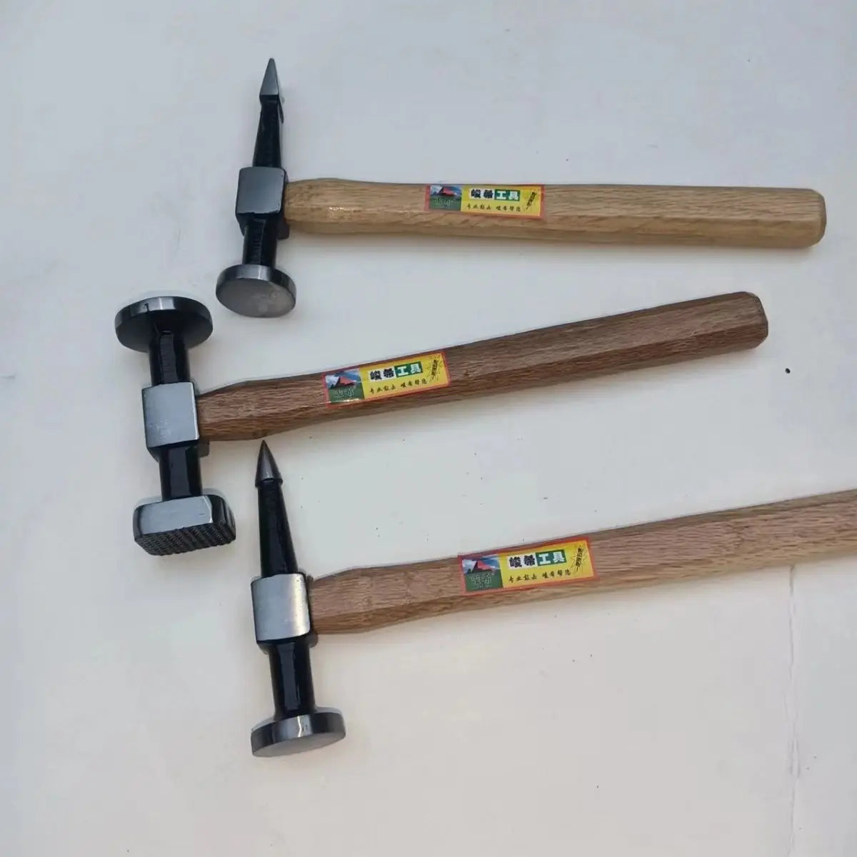 Automotive Repair Hammer Tool Set – Professional Flat, Pointed & Round Head Hammer for Car Bodywork, Dent Repair & Plastic Shaping Tool