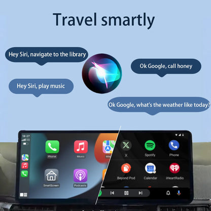 Acodo Wired to Wireless CarPlay Dongle – Android Auto Adapter, Fast WiFi, USB Type-C Plug & Play