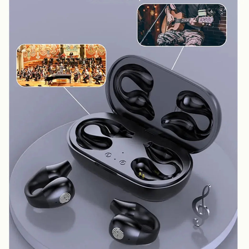 Original WWJBL Bone Conduction Bluetooth Earphones - Wireless Sports Headphones with Mic for Android & iPhone