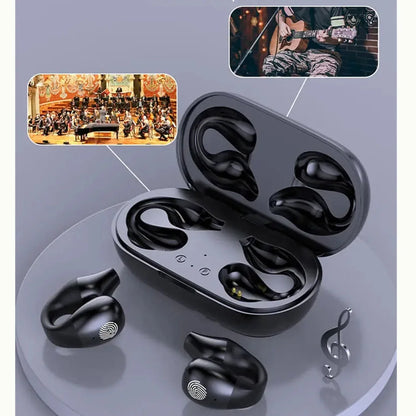 Original WWJBL Bone Conduction Bluetooth Earphones - Wireless Sports Headphones with Mic for Android & iPhone