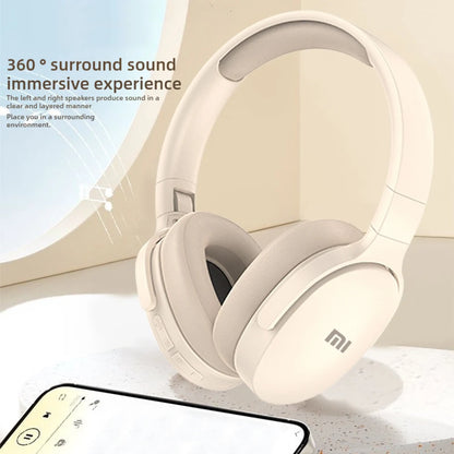 Xiaomi Wireless Bluetooth Headphones – Over-Ear HiFi Stereo, Foldable, Lightweight, TF Card & Type-C Support
