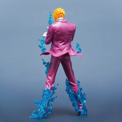 24cm ONE PIECE Sanji Anime Figure – PVC Action Statue for Desktop Collection & Gifts