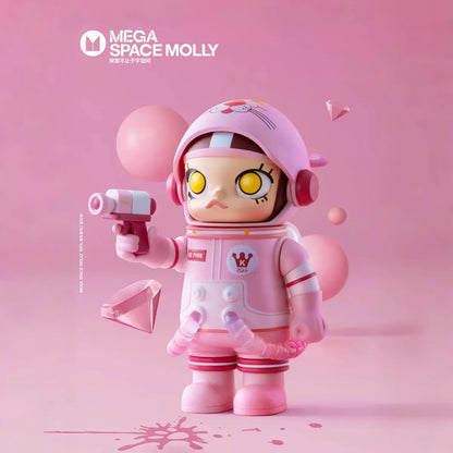 Popmart Mega Collection Space Molly 2.0 Blind Box – 100% Anniversary Replica Guess Package Collectible Figures