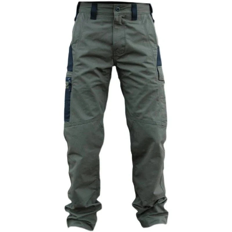 Wear Resistant Tactical Cargo Pants - Multi Pocket Outdoor Work Trousers for Men Spring Autumn Casual Jogger Style
