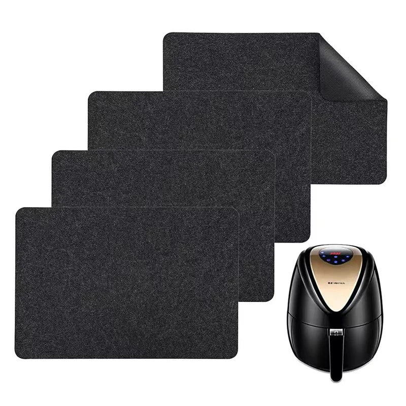 Heat-Resistant Counter Mat – Non-Slip Air Fryer & Coffee Maker Protector for Kitchen Appliances