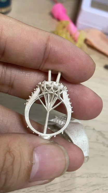 High Wax Content Resin for Jewelry Casting – 90% Wax LCD/DLP UV Curable Resin for Smooth Printing & Precision Molds