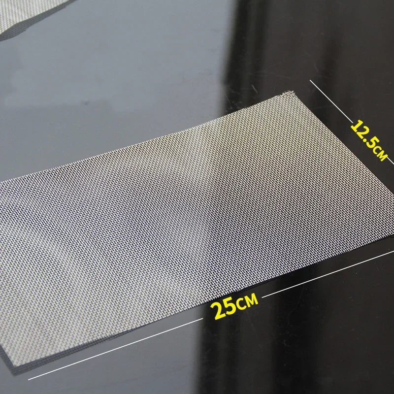 Stainless Steel Car Bumper Repair Mesh - Plastic Crack Welding Net for Body Vents and Auto Repair Tools 1-5PCS