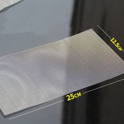 Stainless Steel Car Bumper Repair Mesh - Plastic Crack Welding Net for Body Vents and Auto Repair Tools 1-5PCS